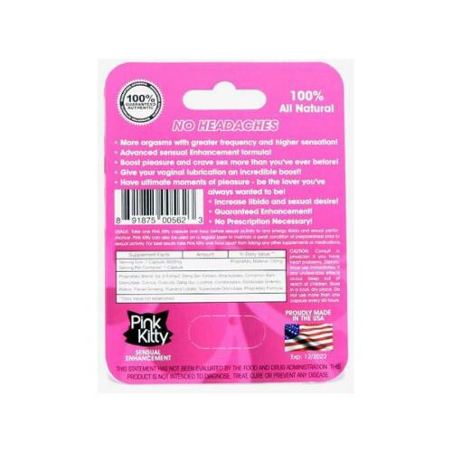 Pink Kitty Female Sexual Enhancement Pill - 1 Capsule